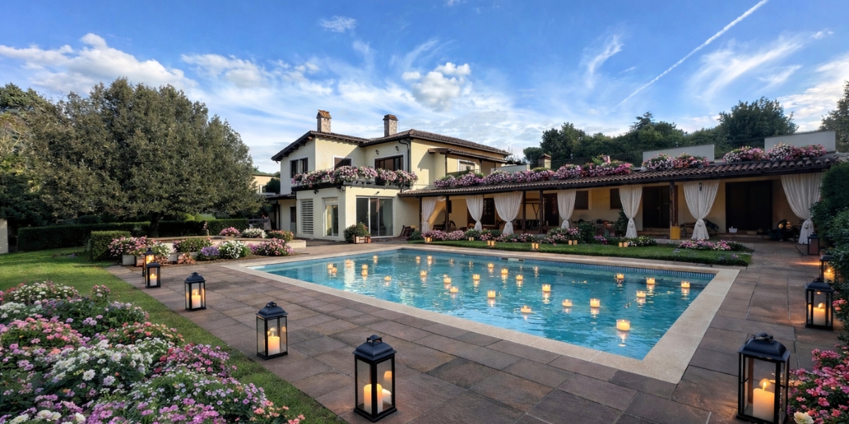 Villa Grottarossa a Roma Nord per la tua laurea